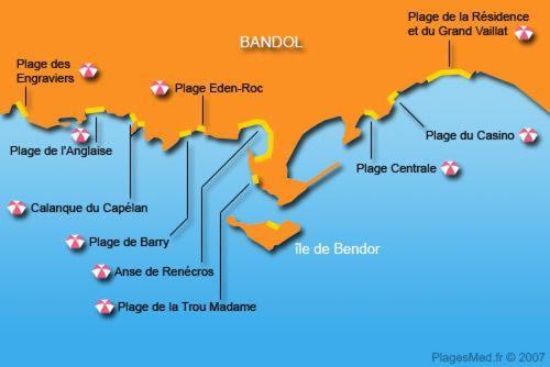 Bandol Studio rénové Apartman Kültér fotó